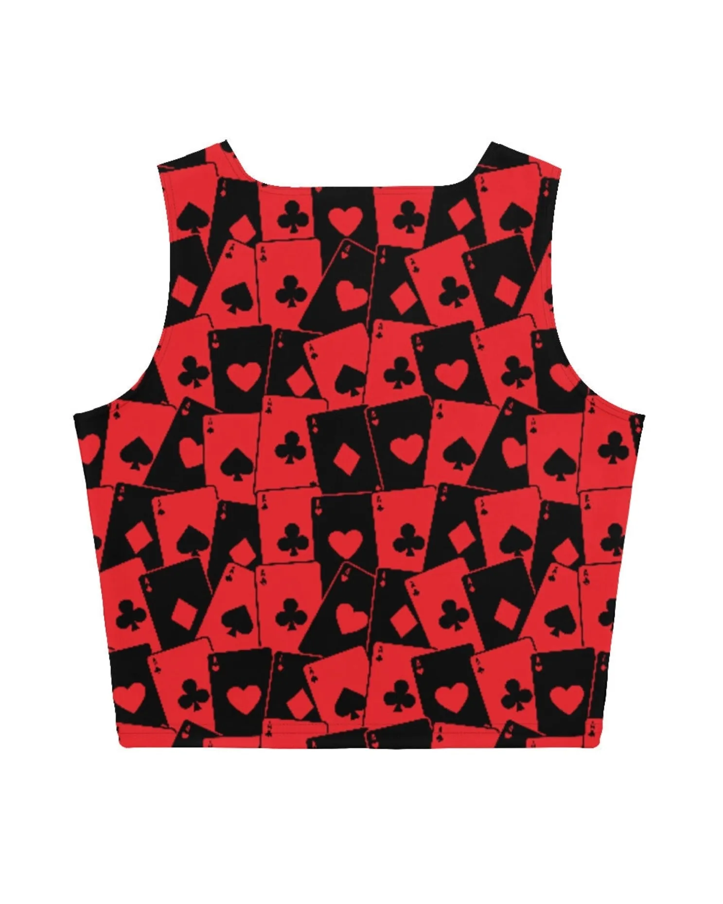 Ace Of Hearts Crop Top