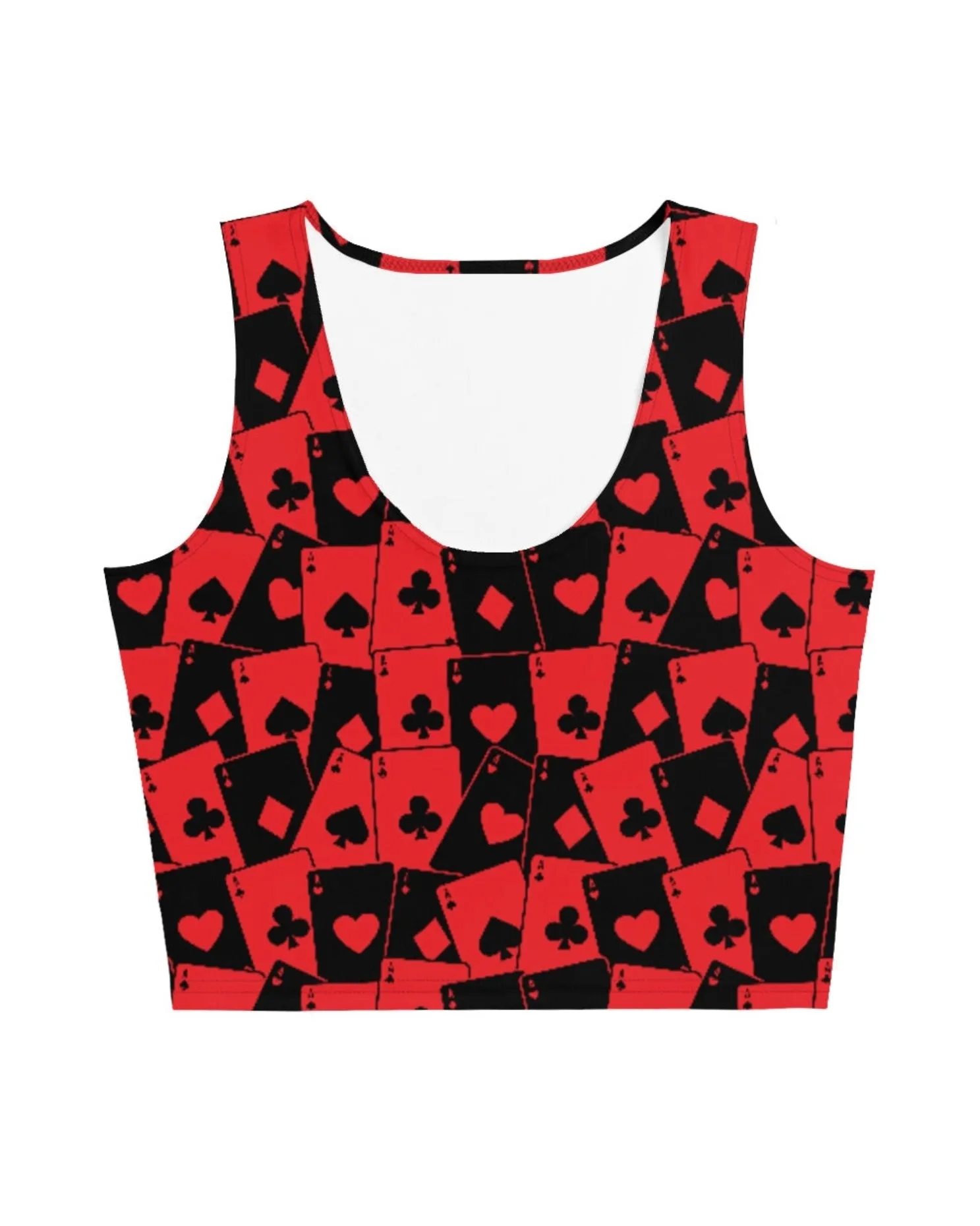 Ace Of Hearts Crop Top