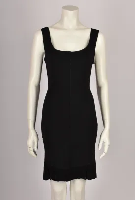 ALAIA LITTLE BLACK STRETCH DRESS