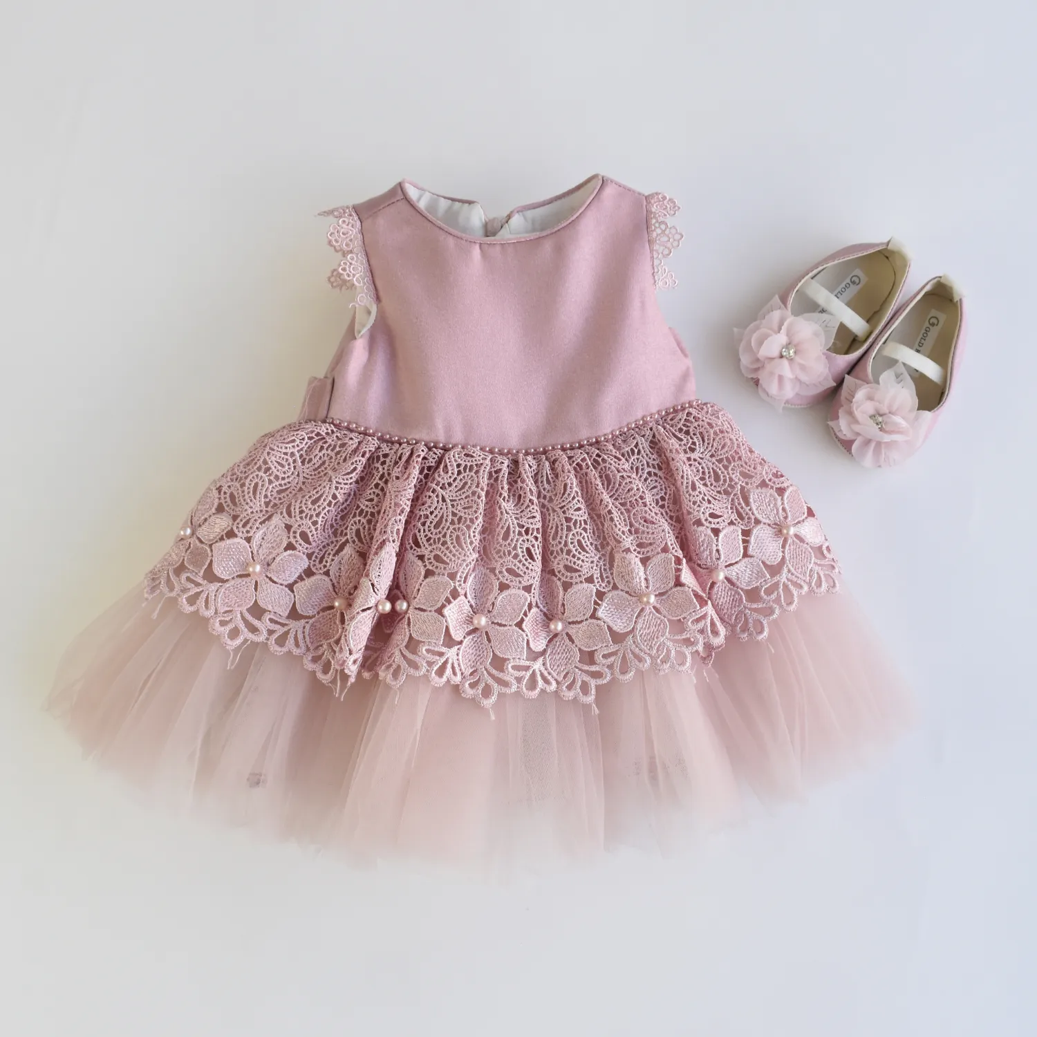 Baby monica's lace dress for girls