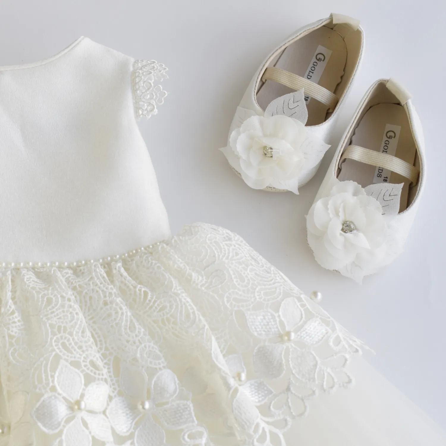 Baby monica's lace dress for girls