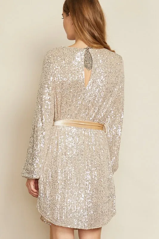 Bijou Sequin Party Dress