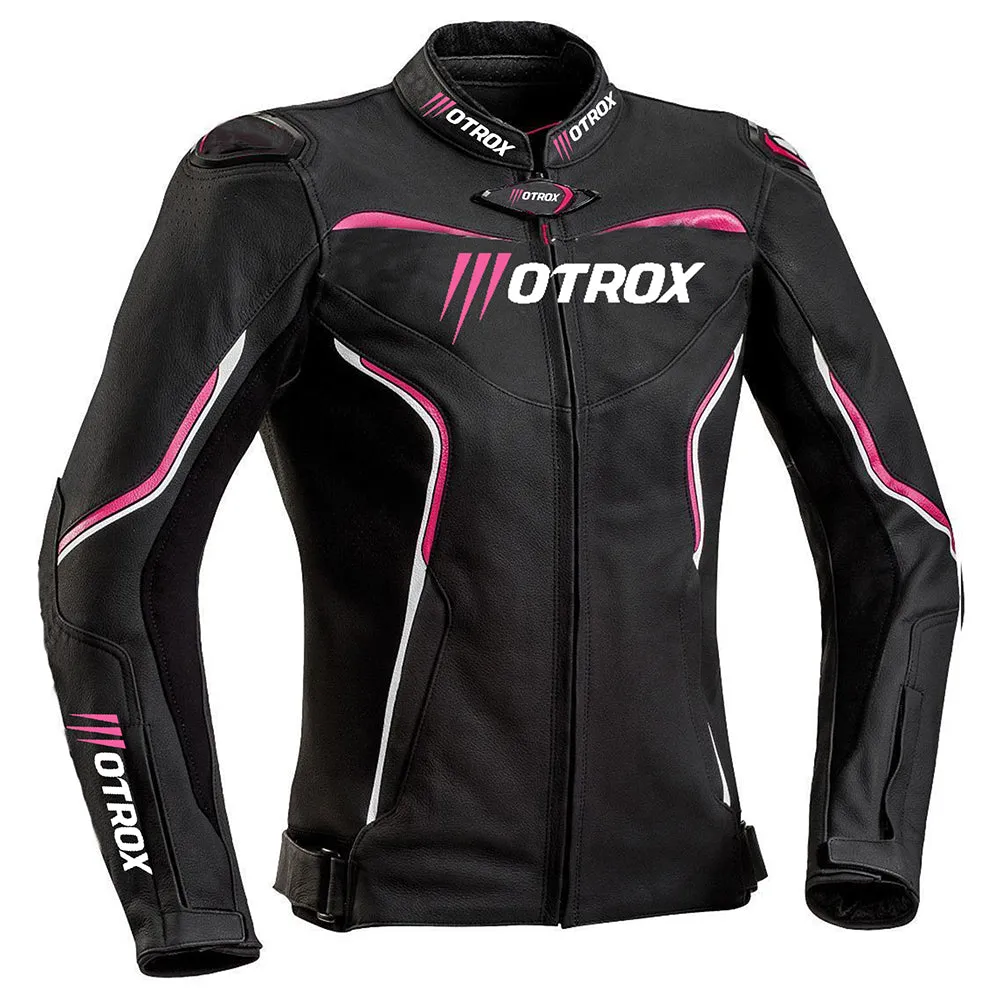 Biker Leather Jacket Graceful Ladies Racing Wear1.0