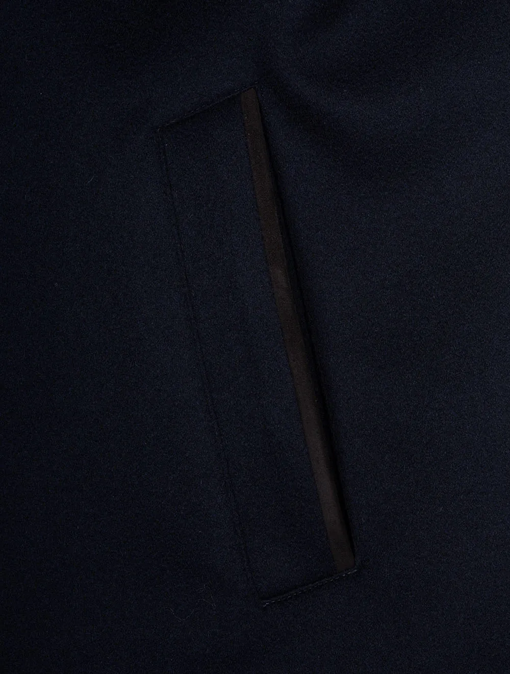 Cashmere Loropiana Strom System Coat Navy