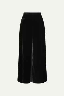 CASTELLO velvet skirt