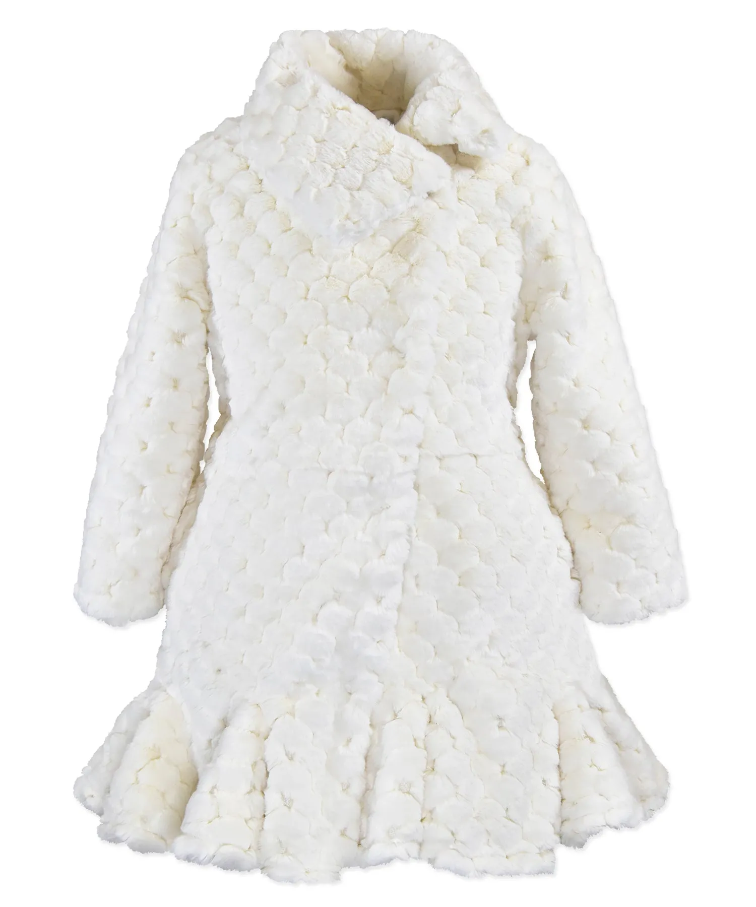 Collar Coat in Marshmallow