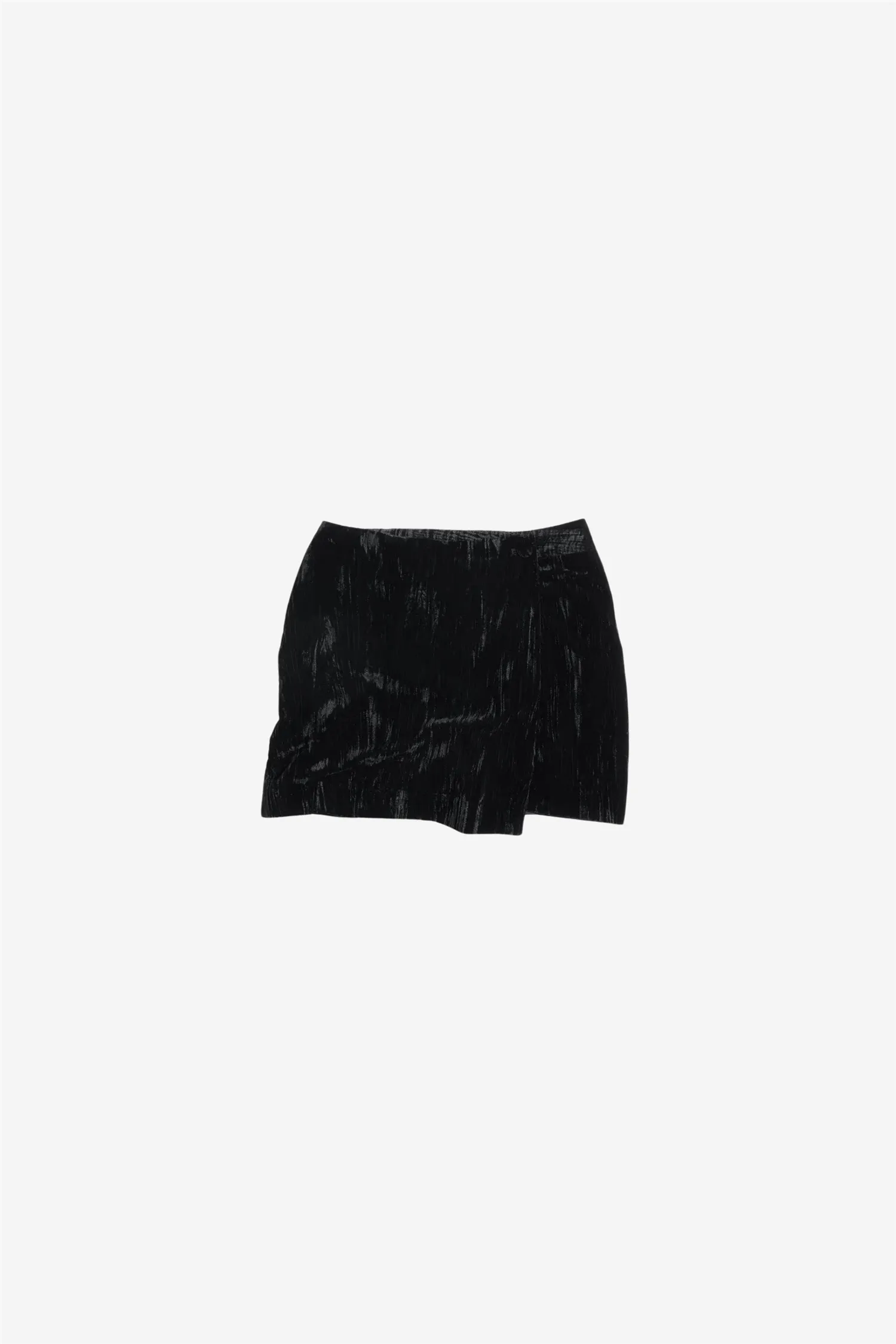 Cygnet Velvet Skirt Black