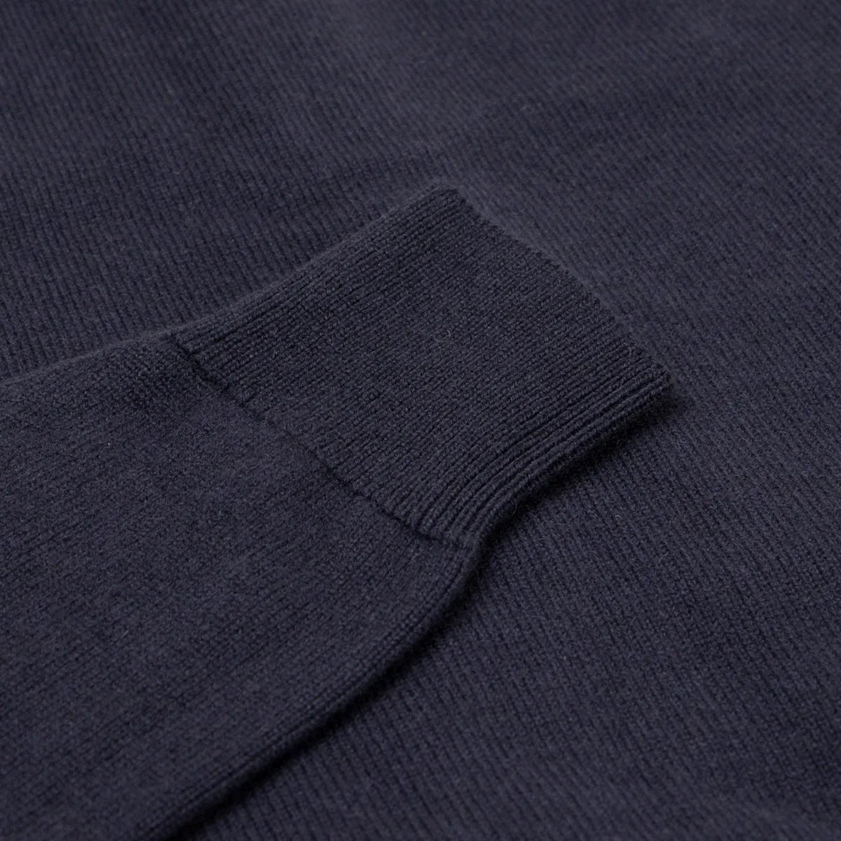 Dark Navy Mallaig 4ply Cashmere Cardigan