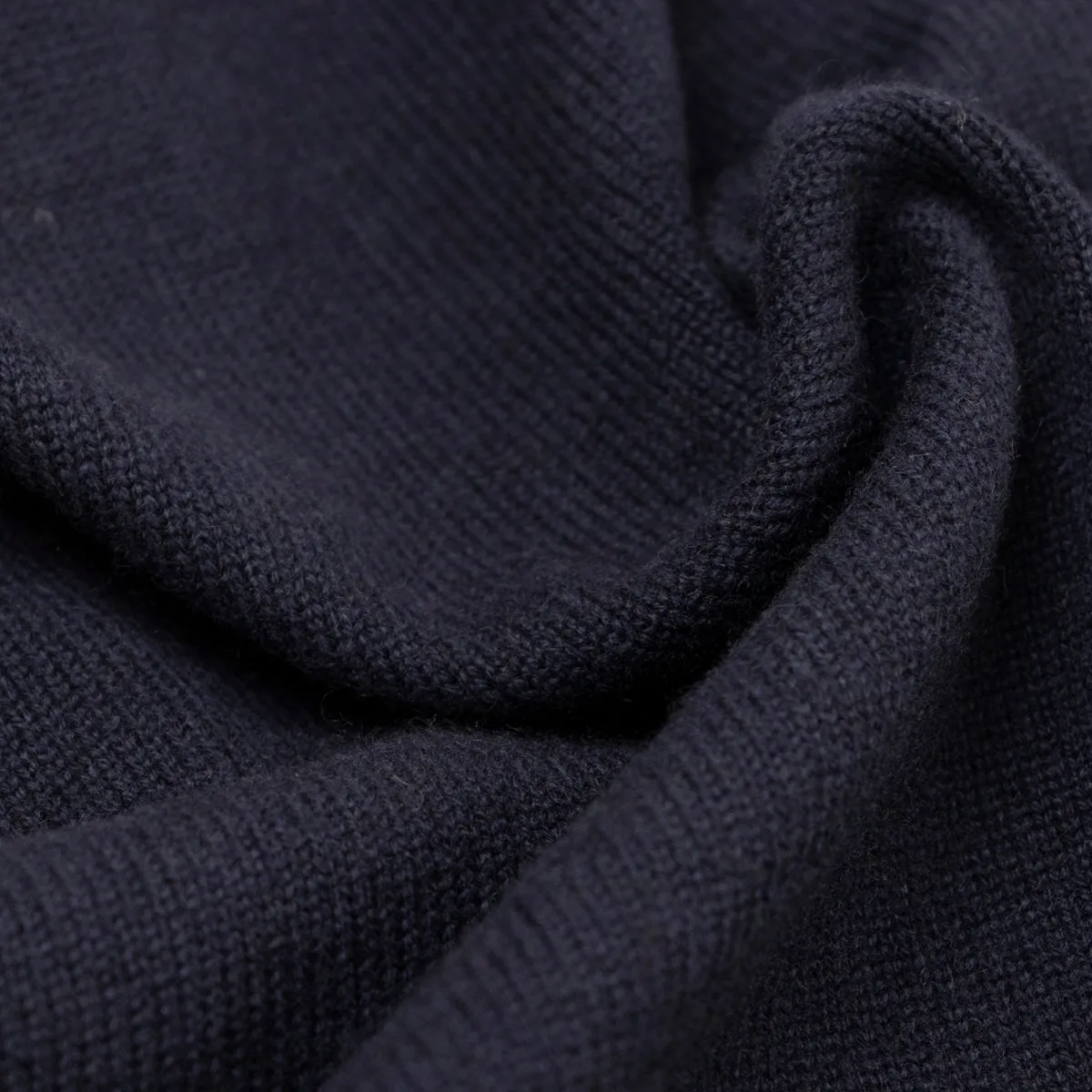 Dark Navy Mallaig 4ply Cashmere Cardigan