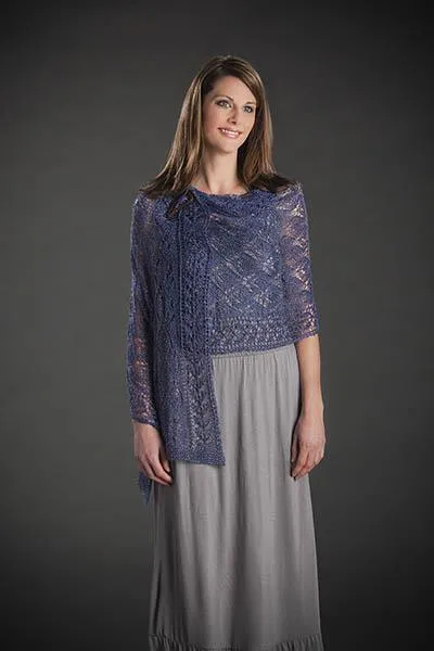 Garden Metallic Lacy Knits