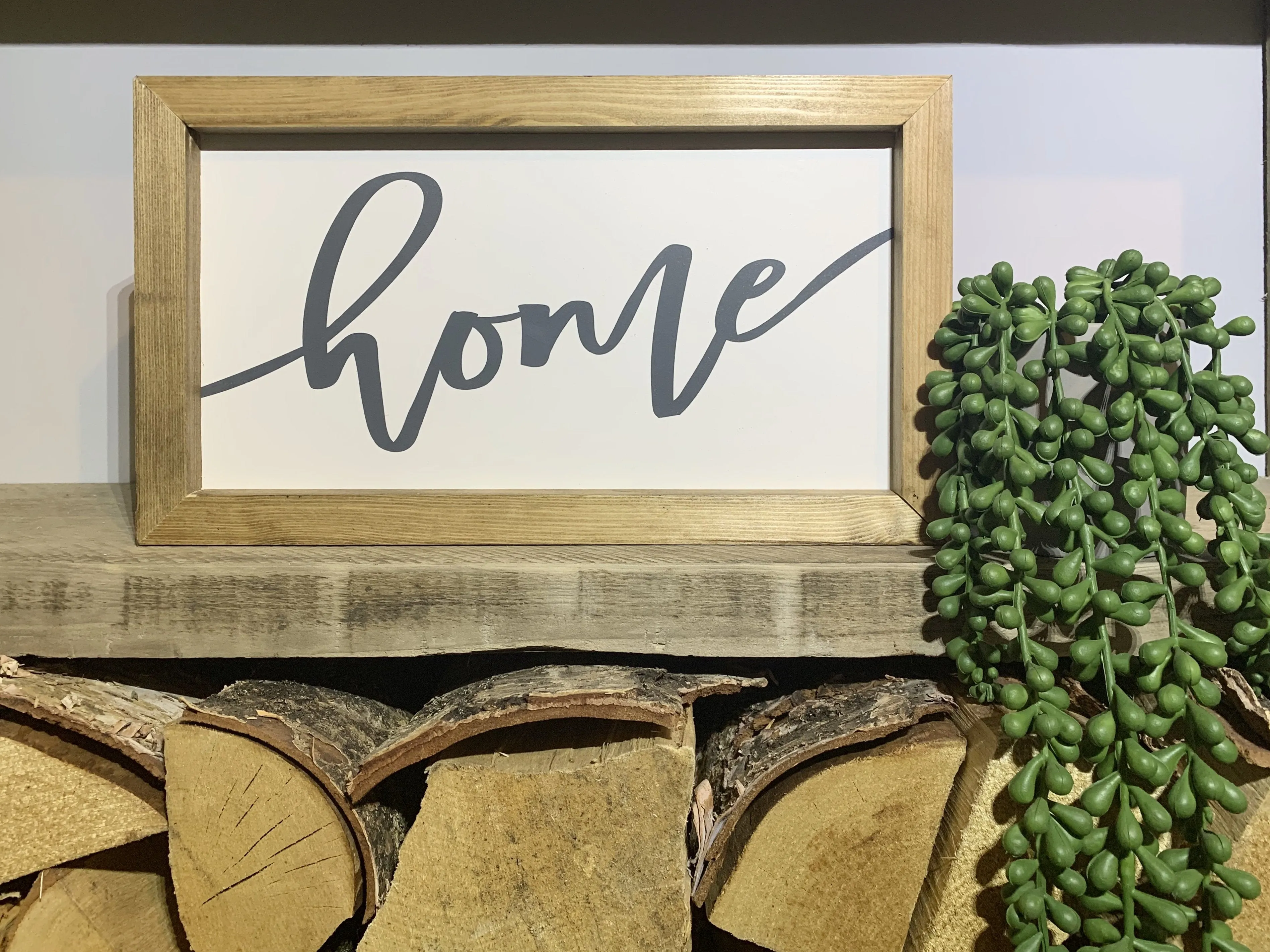 Home Framed Sign