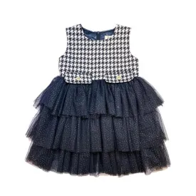 Houndstooth Tutu Dress/Doe a Dear