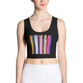 Human Rainbow Crop Top