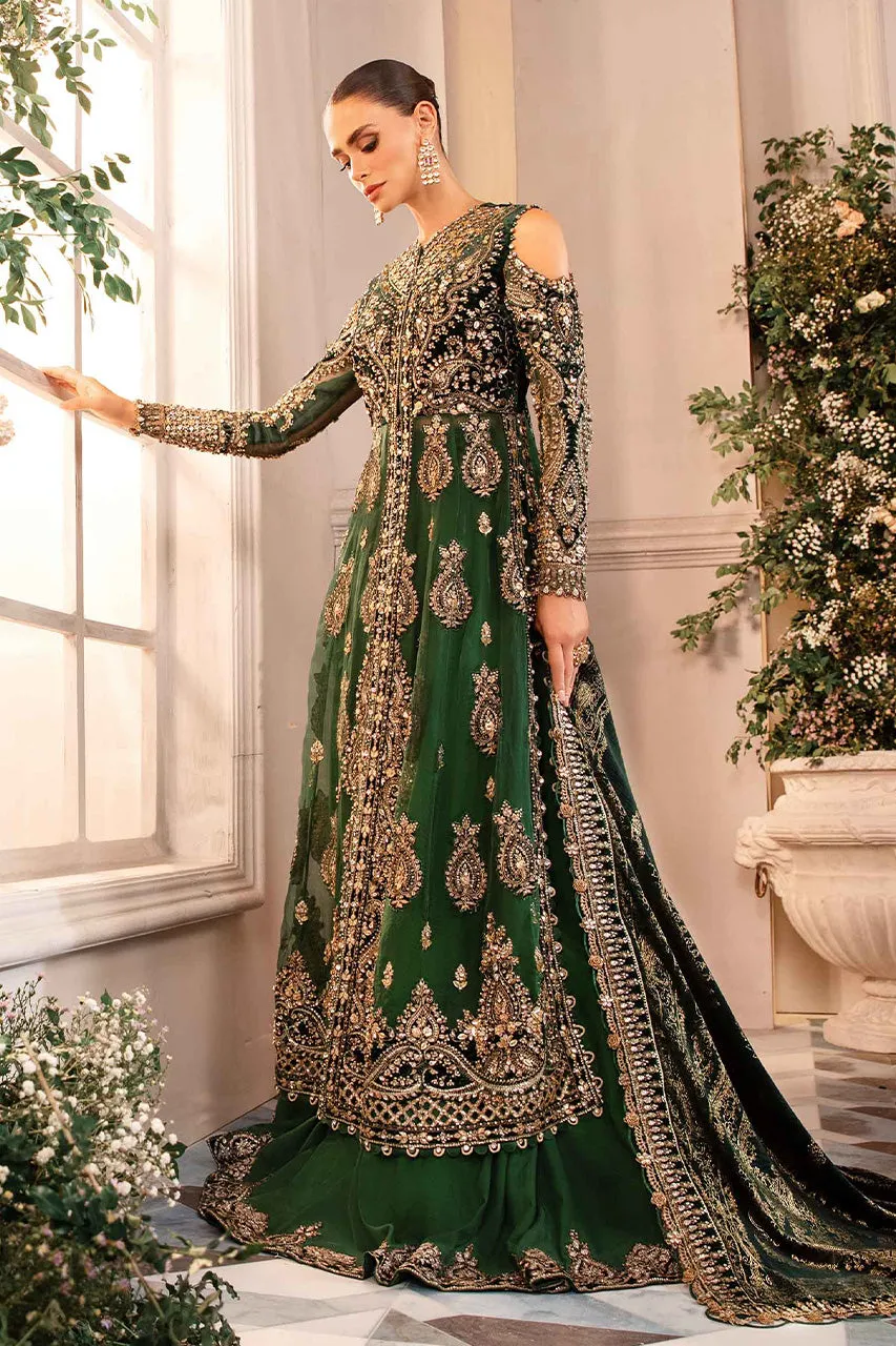 Mbroidered'24-3 Piece Unstitched Embroidered Organza Suit  BD-2904