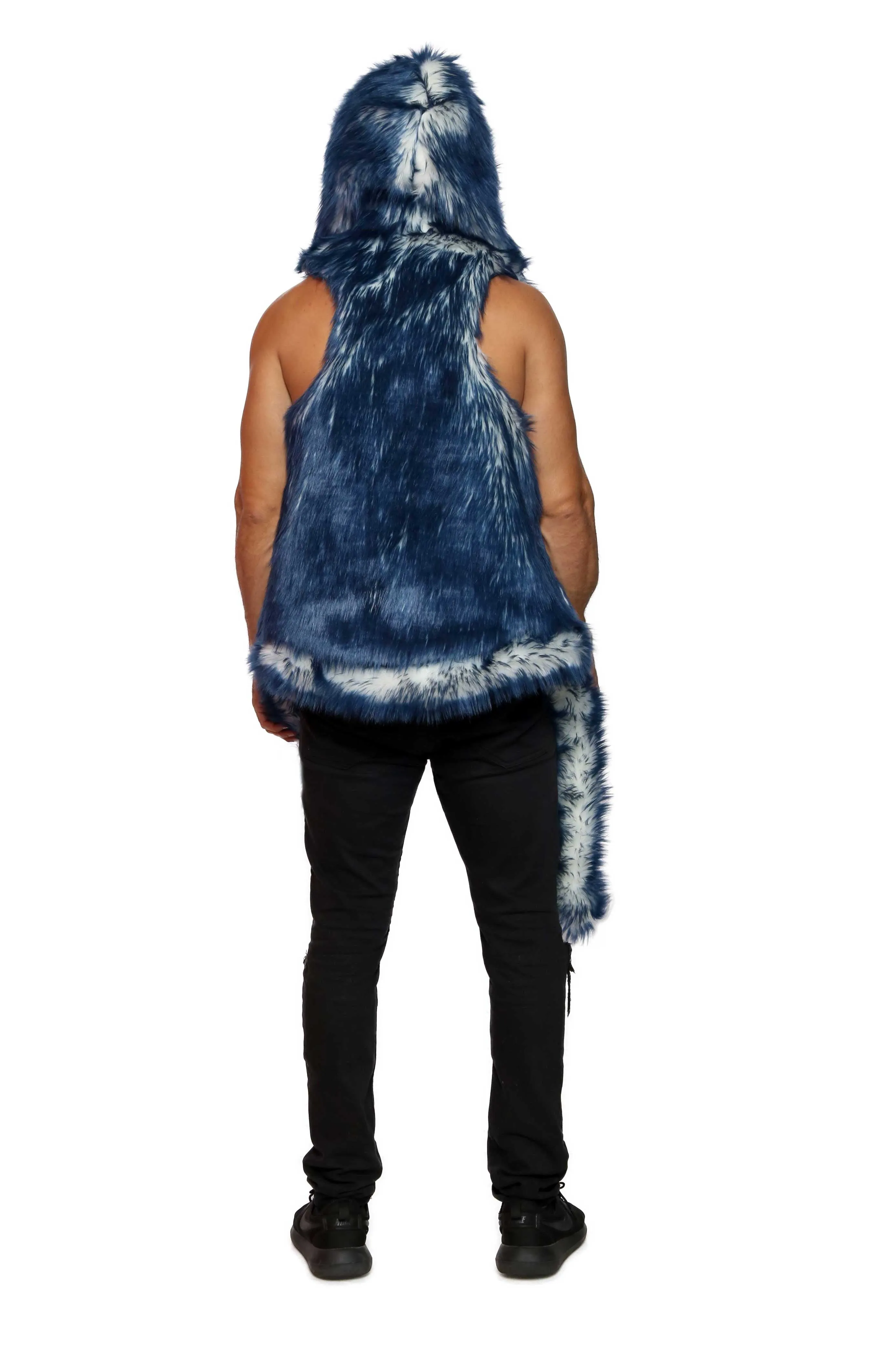 Men's Desert Warrior Vest in "Just the Tip Navy"