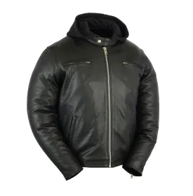 Men's Sport Scooter Jacket w/ Removable Hood