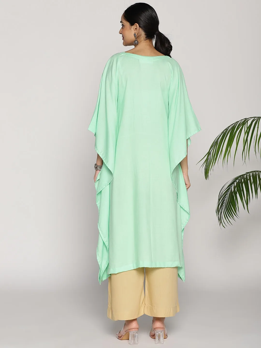 Mint Rayon LongKurta - MintMania