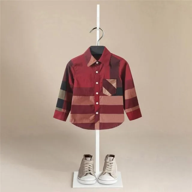 Plaid Shirts For Boys