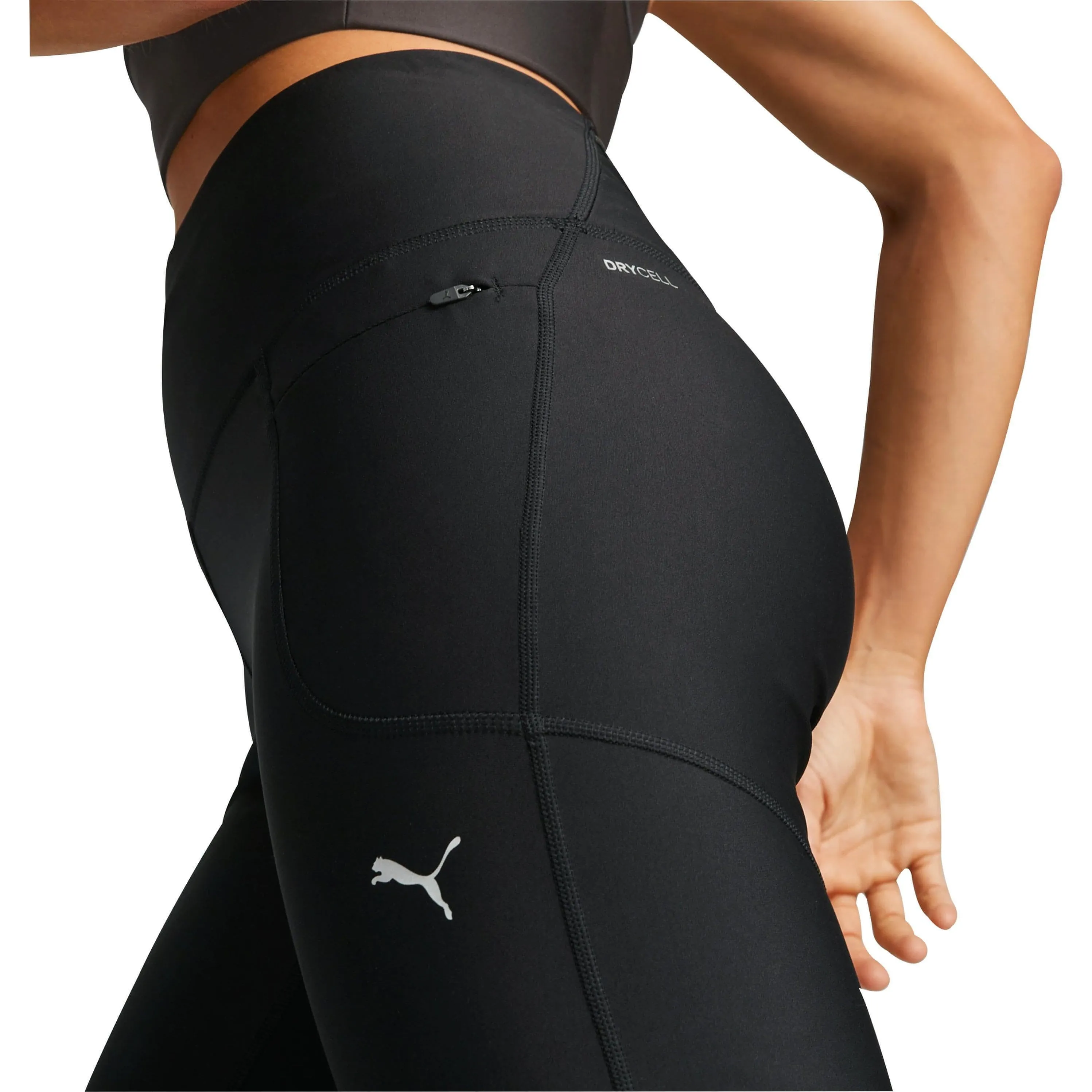 Puma Run Ultraform Womens Long Running Tights - Black