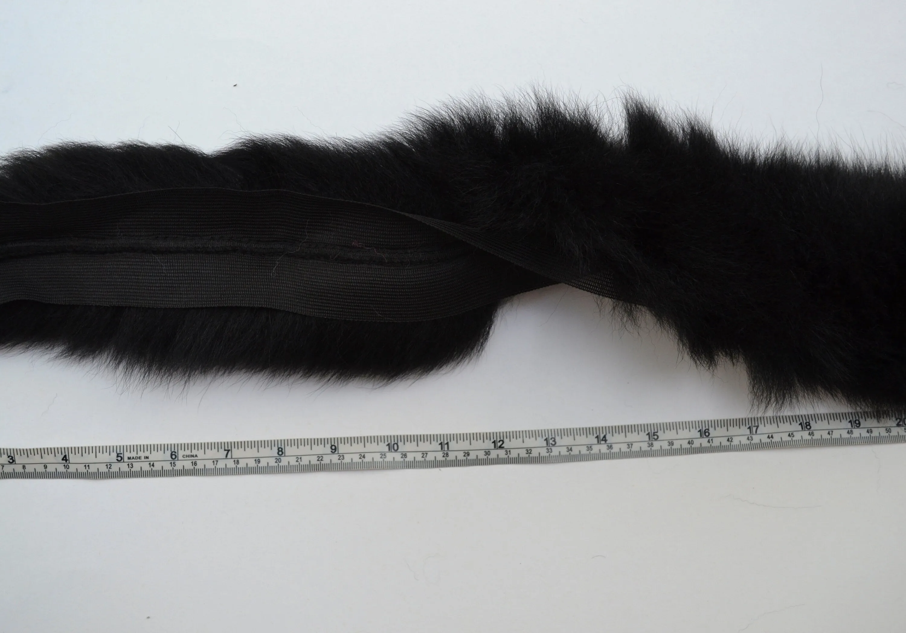 READY TO SHIP, 70 cm Real Fox Fur (Tail) Trim Hood, Fur collar trim, Fox Fur Collar, Fur Scarf, Fur Ruff, Fur Hood, Fur stripe, Coat Trim