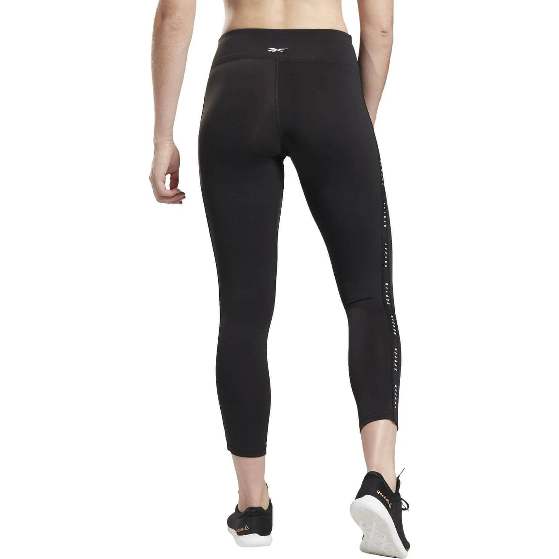 Reebok Studio Lux 2.0 High Rise Womens 7/8 Training Tights - Black