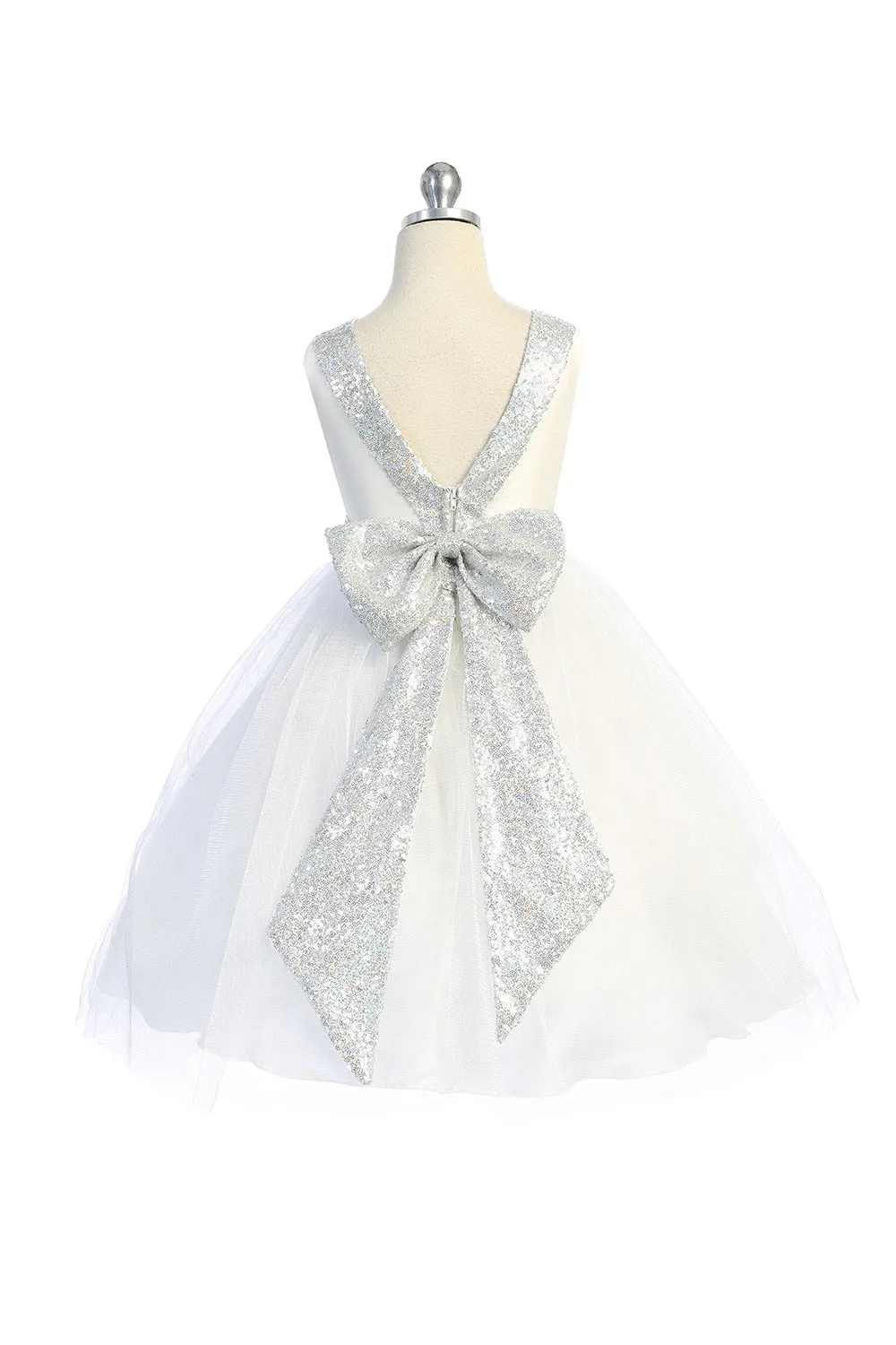 Sequin Princess Girls Formal Dress