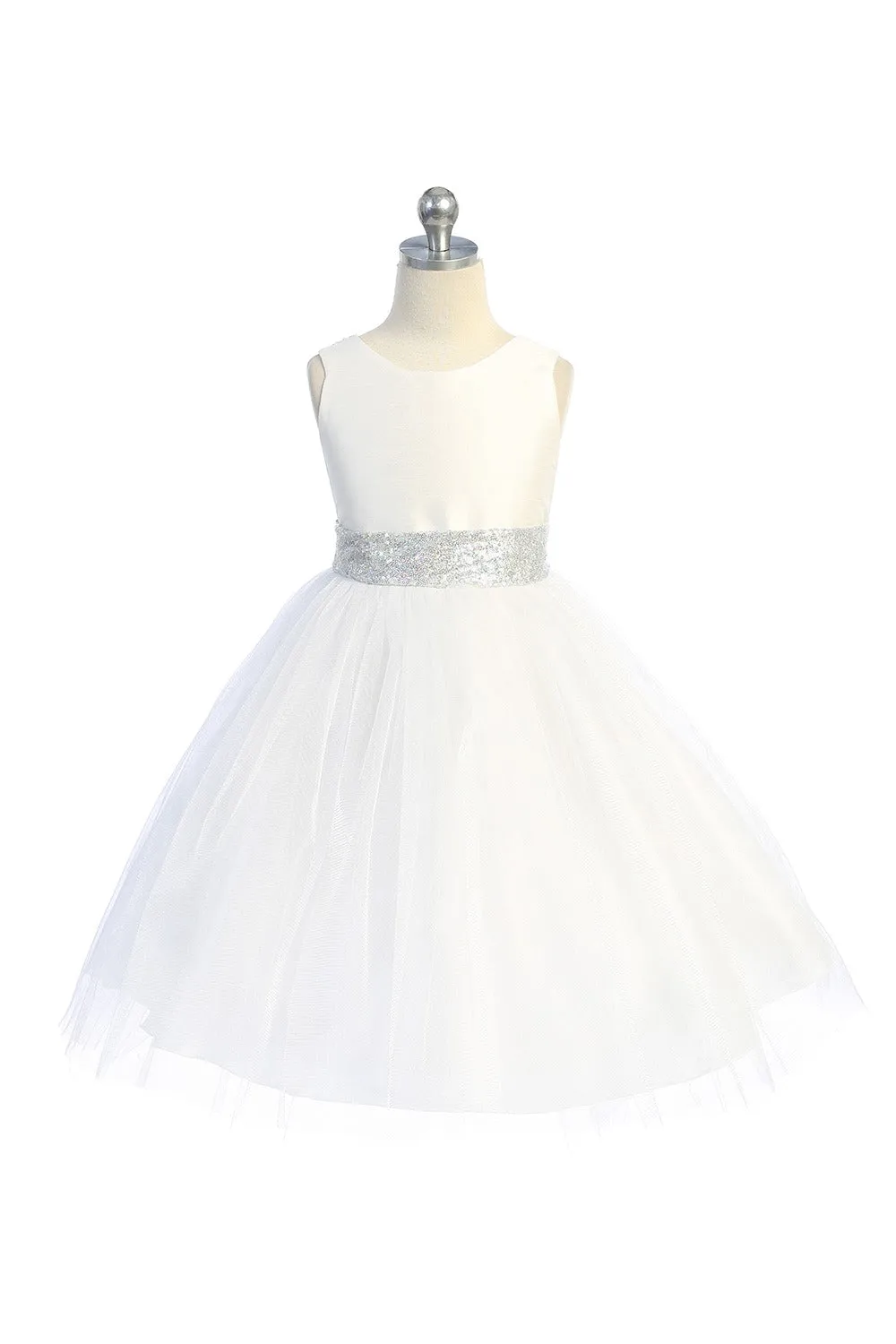 Sequin Princess Girls Formal Dress