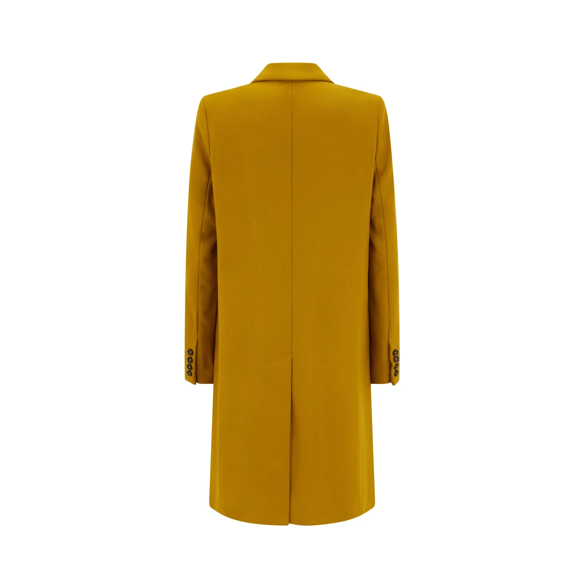 Single Breasted Wool Coat