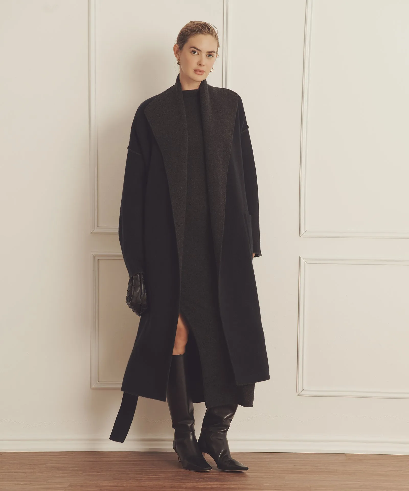 Super Luxe Cashmere Double Faced Coat