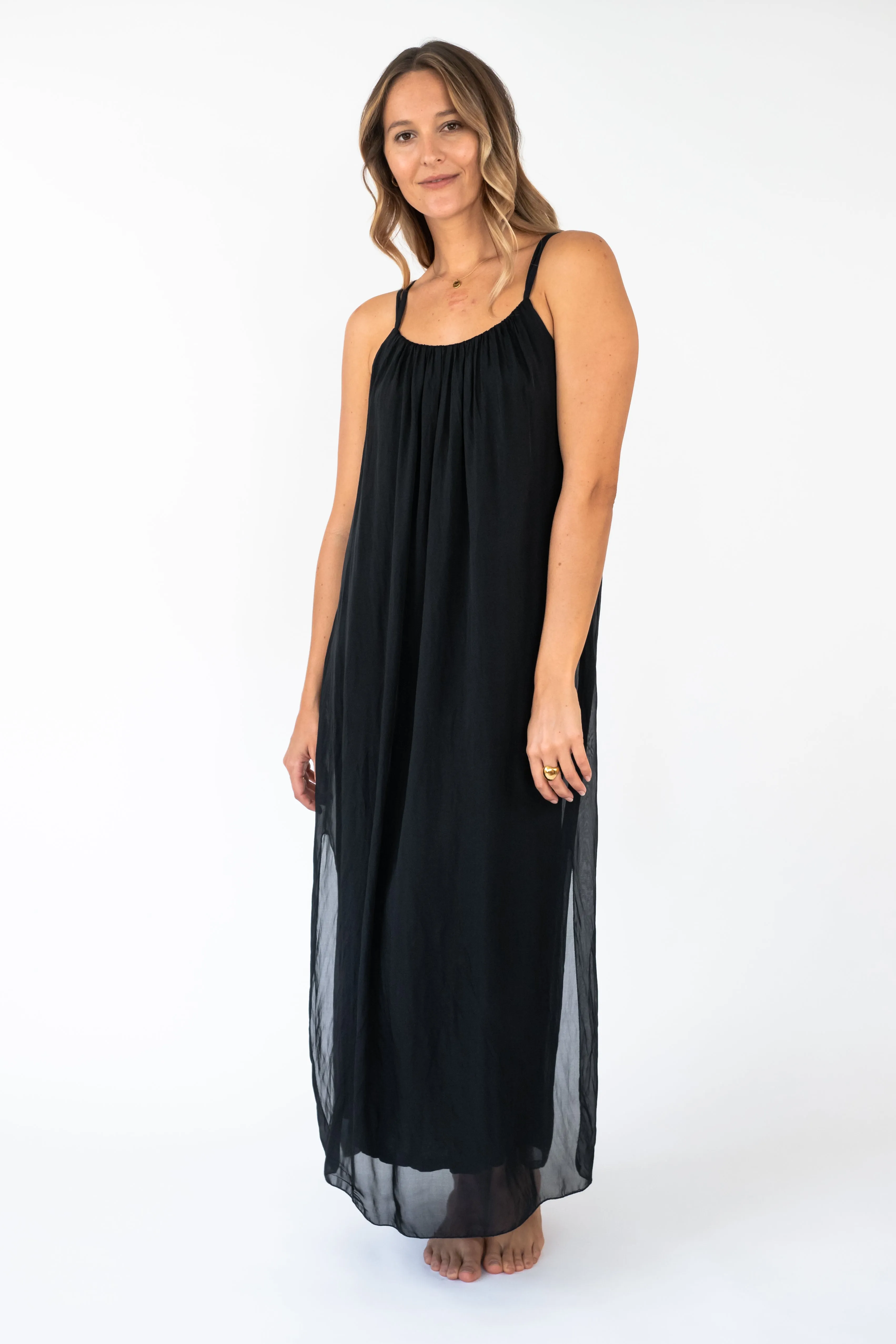 the PAI'A silk maxi dress