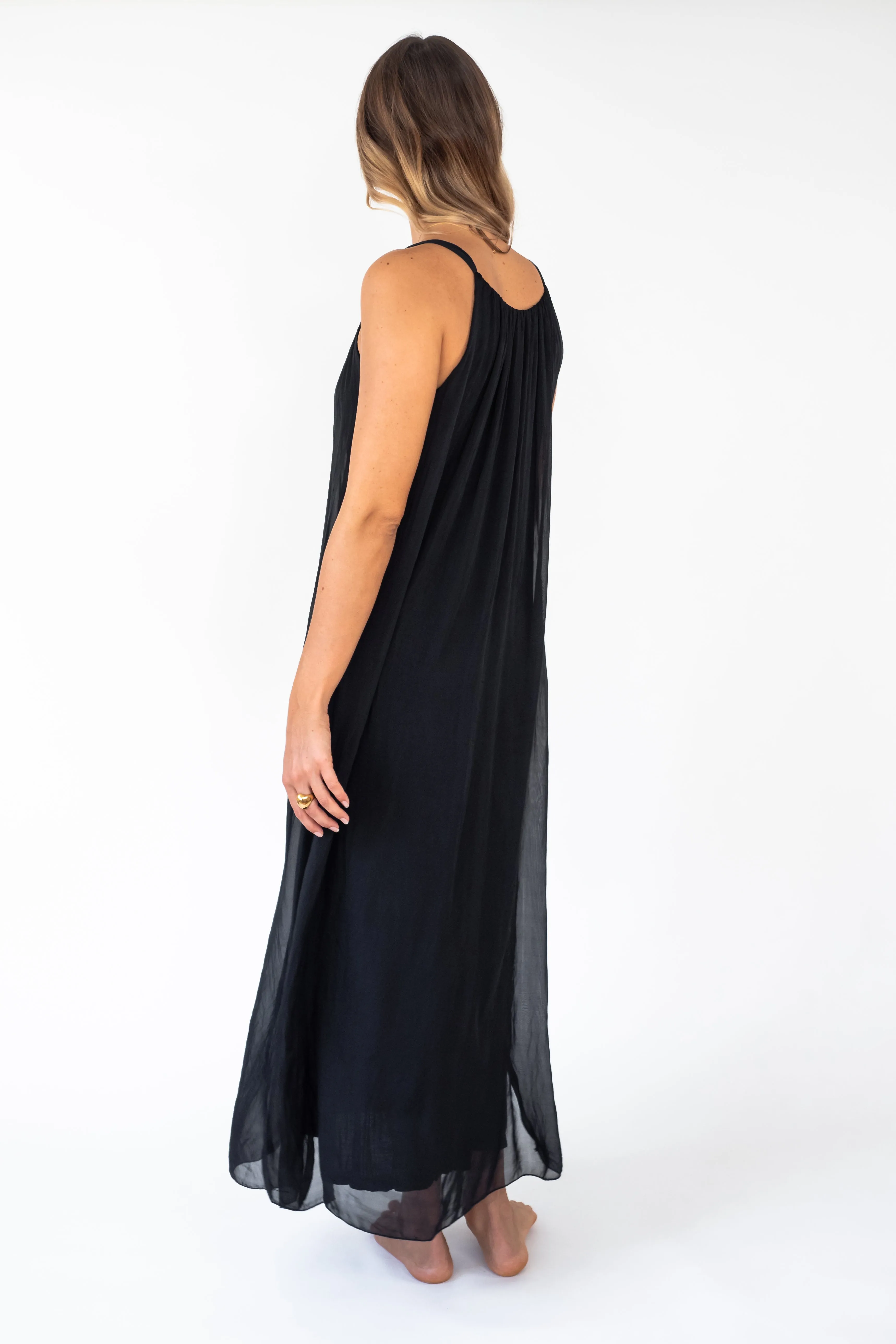 the PAI'A silk maxi dress