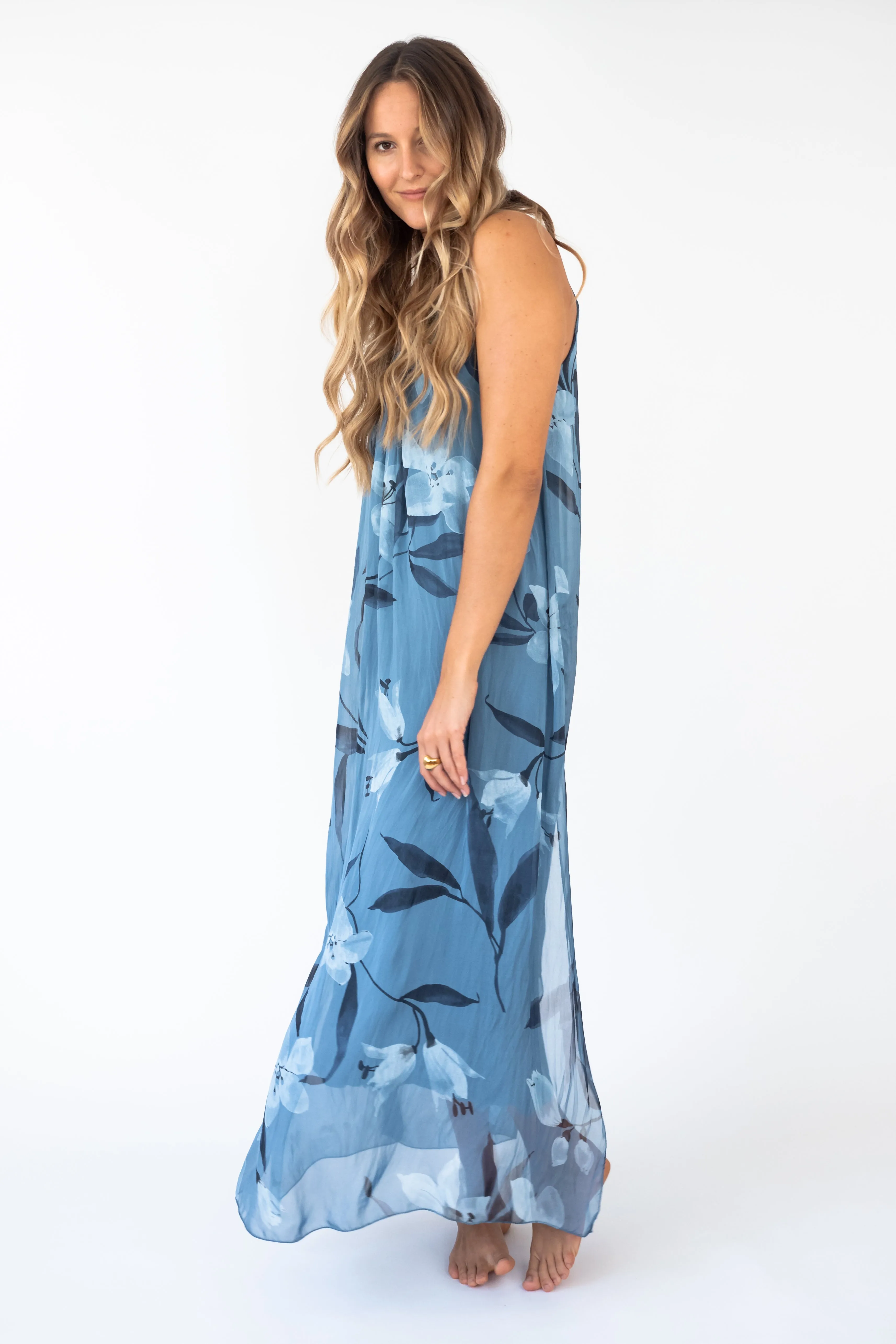 the PAI'A silk maxi dress