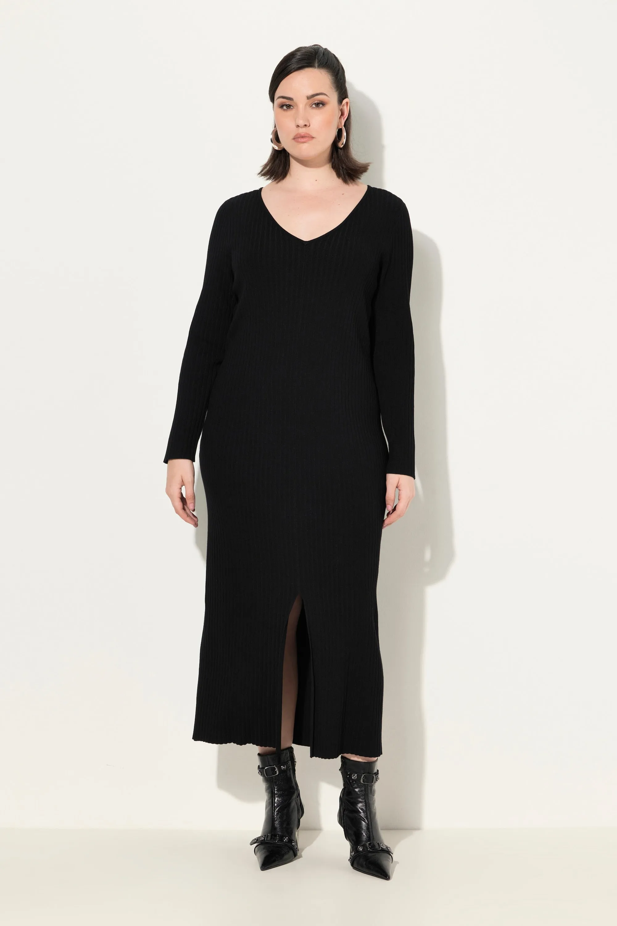 Ulla Popken Knit Dress in Black