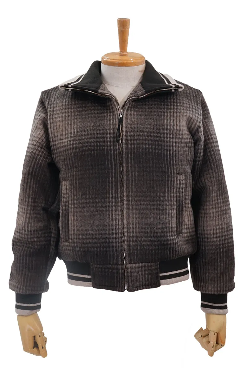 Wool Shaggy Check Sport Jacket