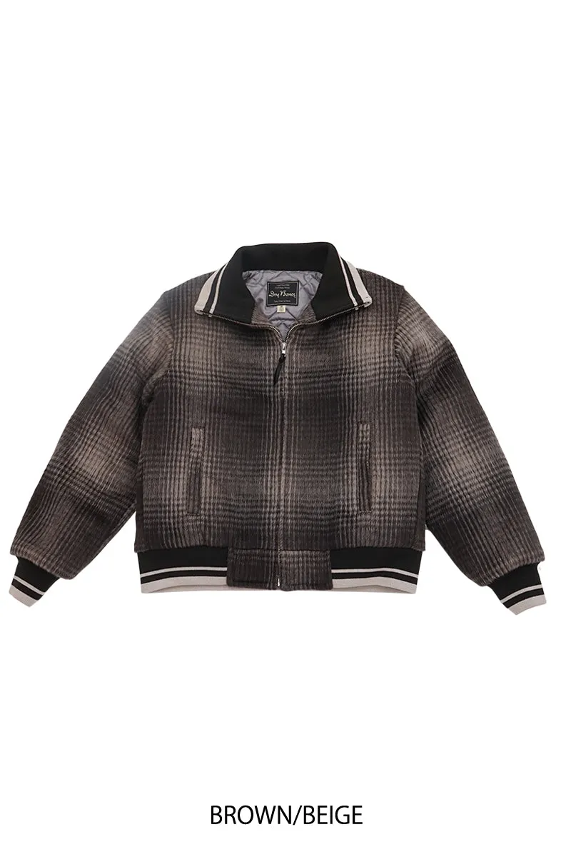 Wool Shaggy Check Sport Jacket