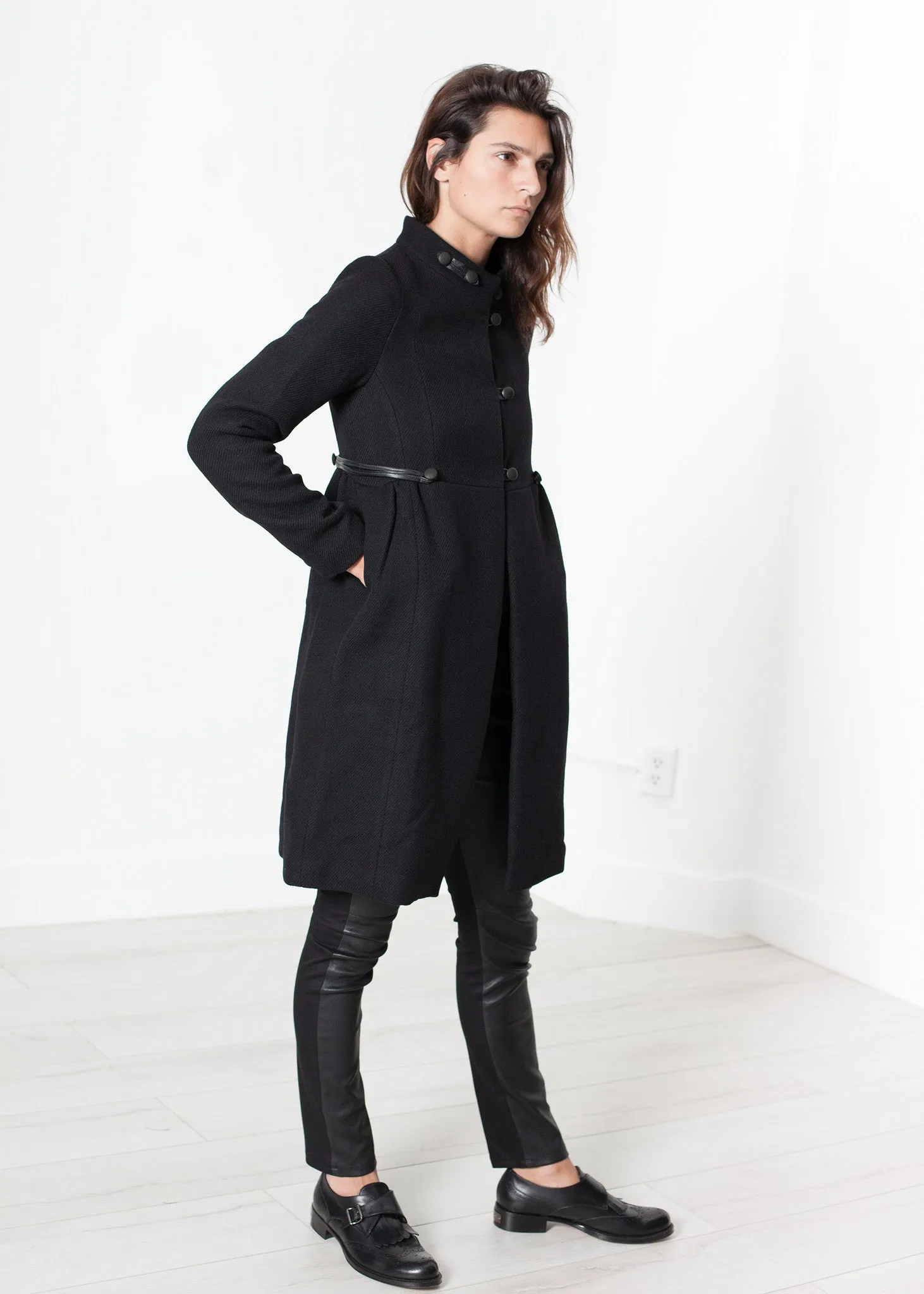 Zoulou Coat in Black